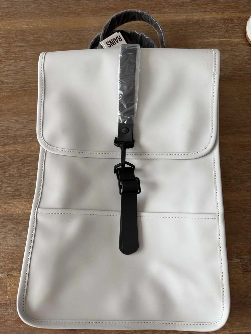 RAINS Unisex Waterproof Backpack In Color “Ash”  NWT